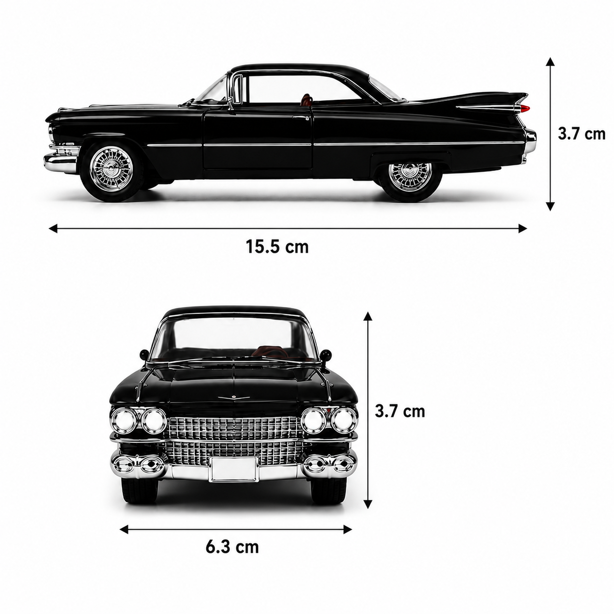 1:32 Die-Cast Classic Vintage Car