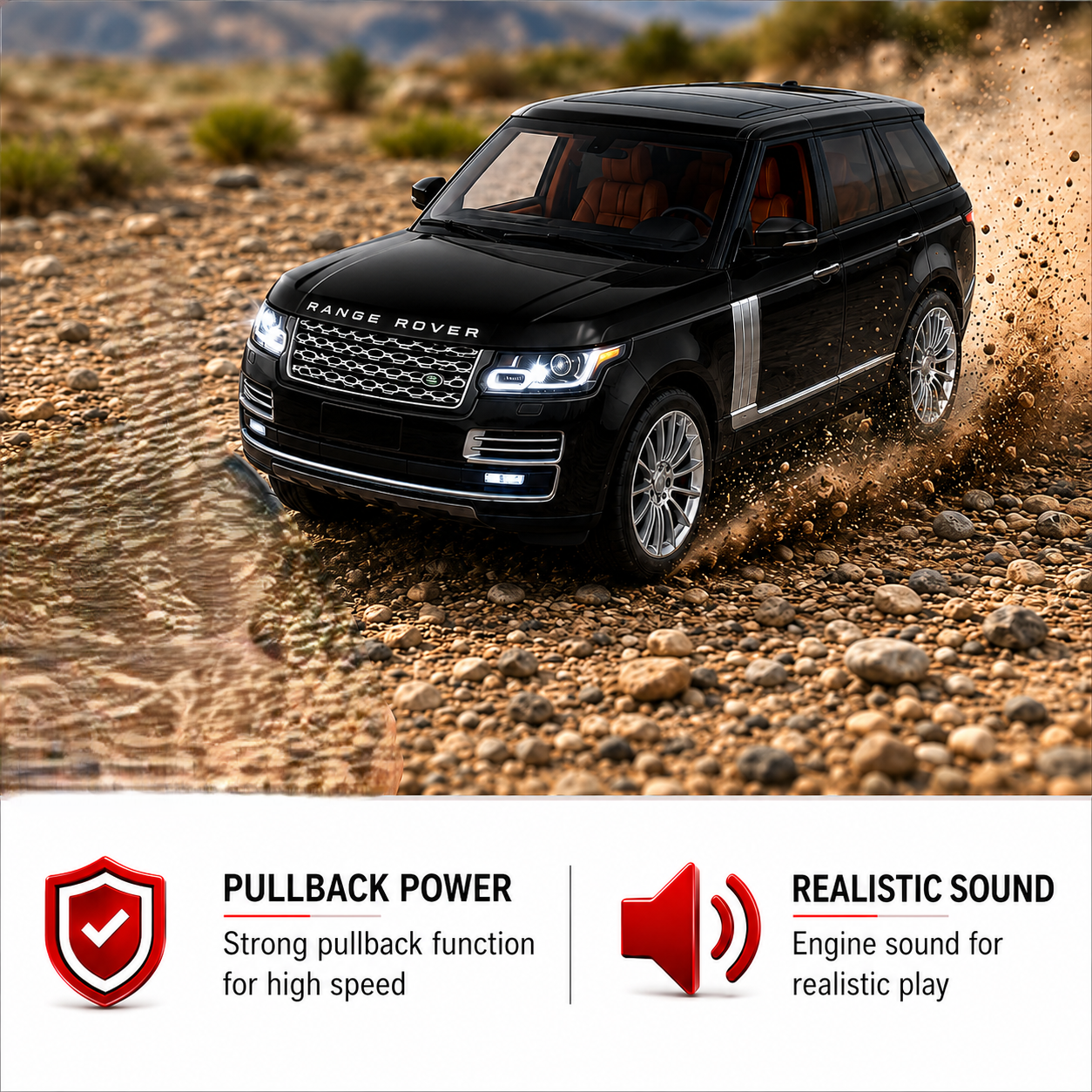 1:18 Die-Cast Range Rover SUV