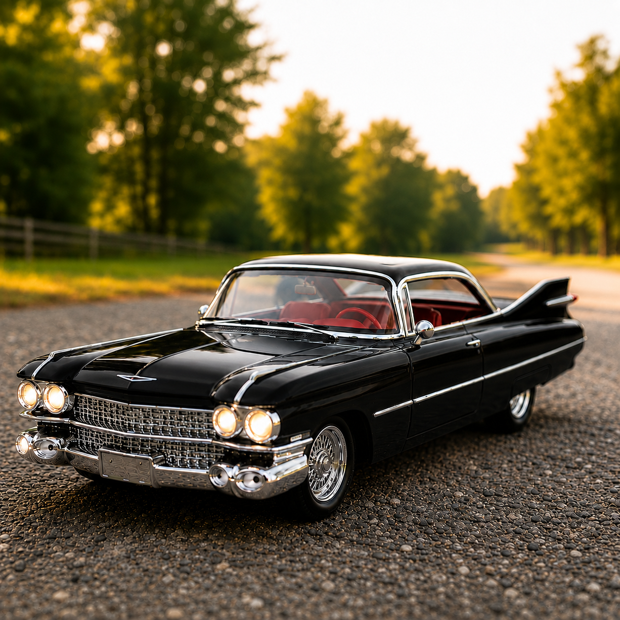 1:32 Die-Cast Classic Vintage Car