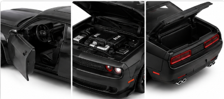 Die-Cast Muscle Car with Sound & Light