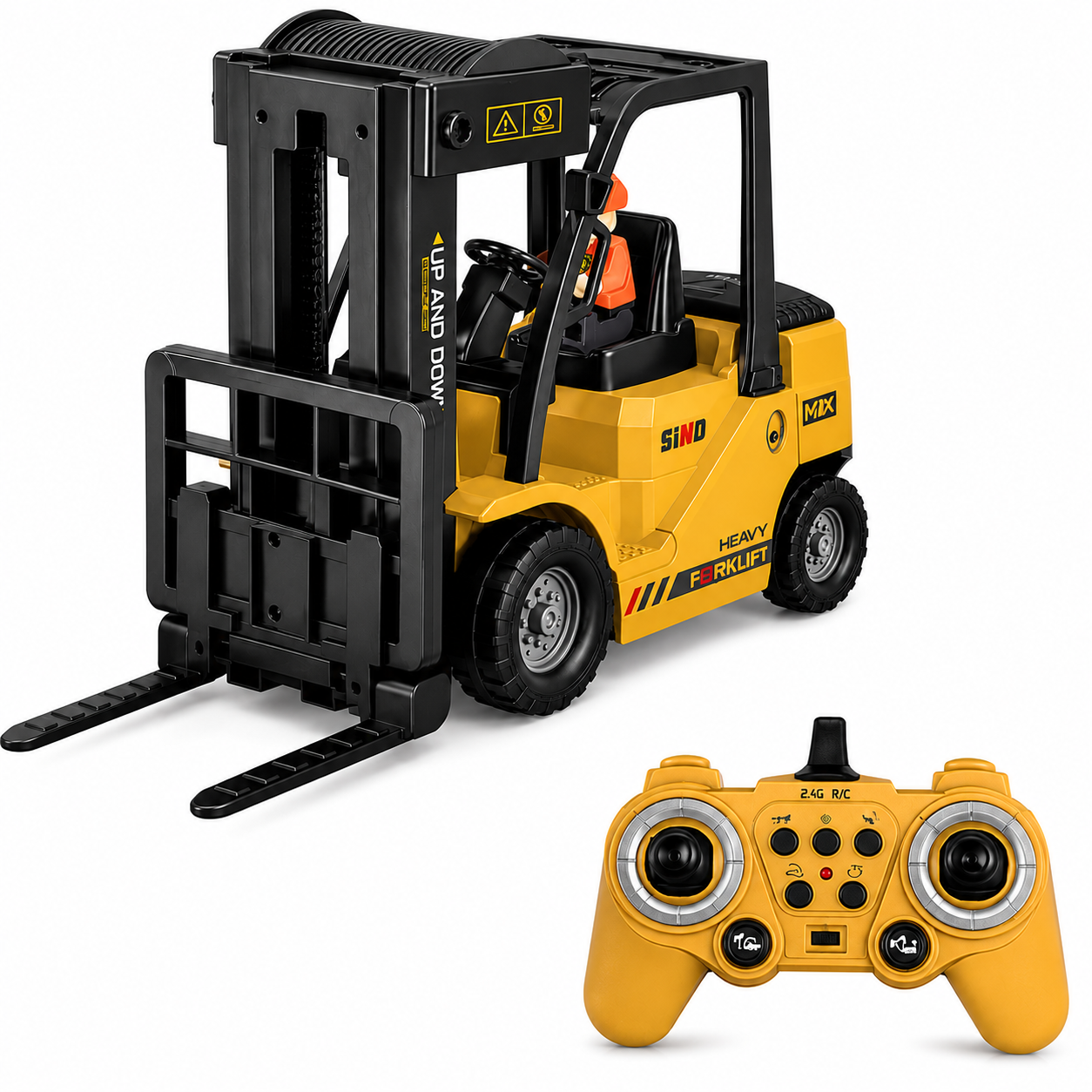 RC Flatbed Forklift Truck – Build, Lift & Transport Like a Pro!