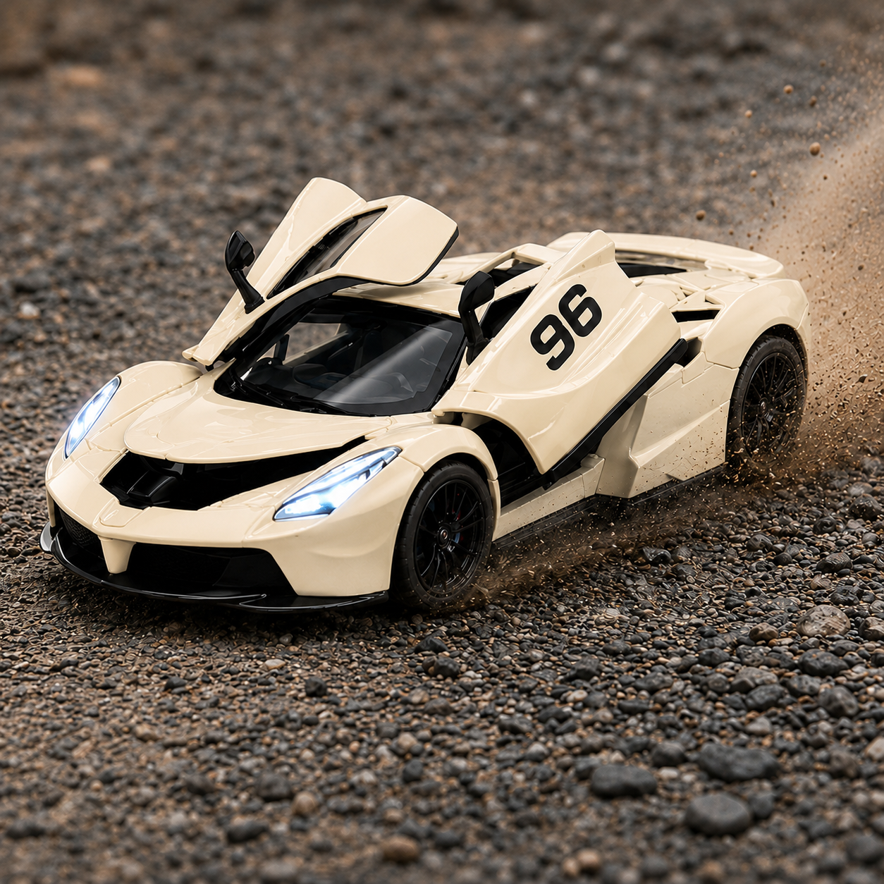 1:24 Scale Die-Cast Sports Car Model with Light & Sound