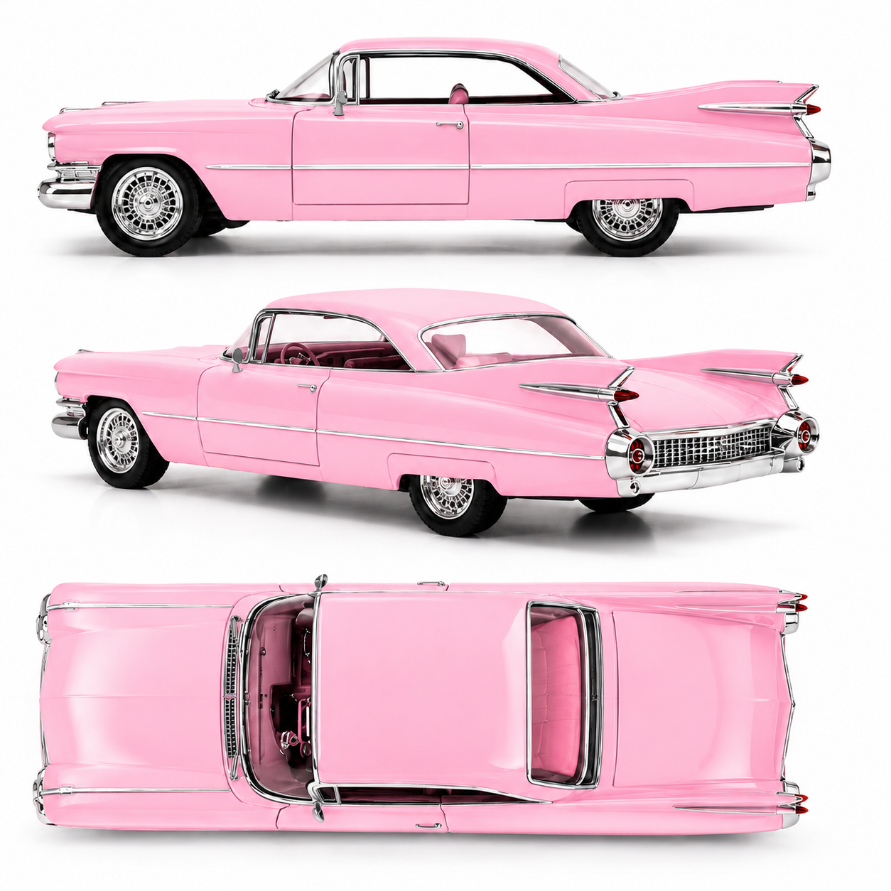 1:32 Die-Cast Classic Vintage Car