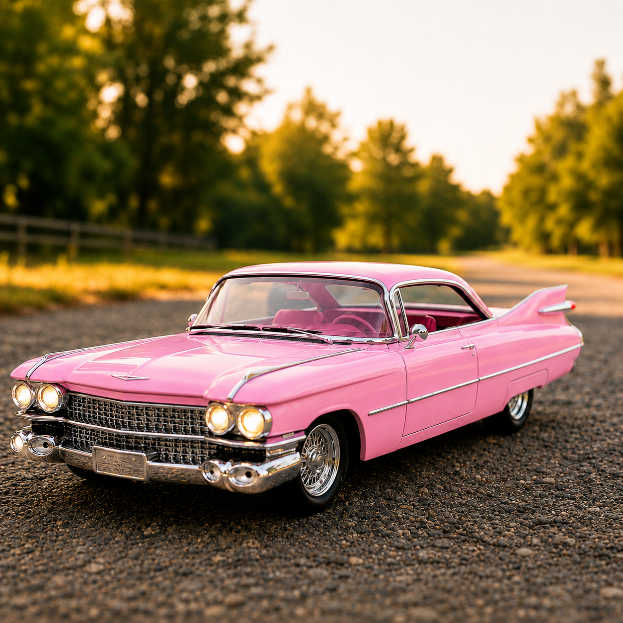 1:32 Die-Cast Classic Vintage Car