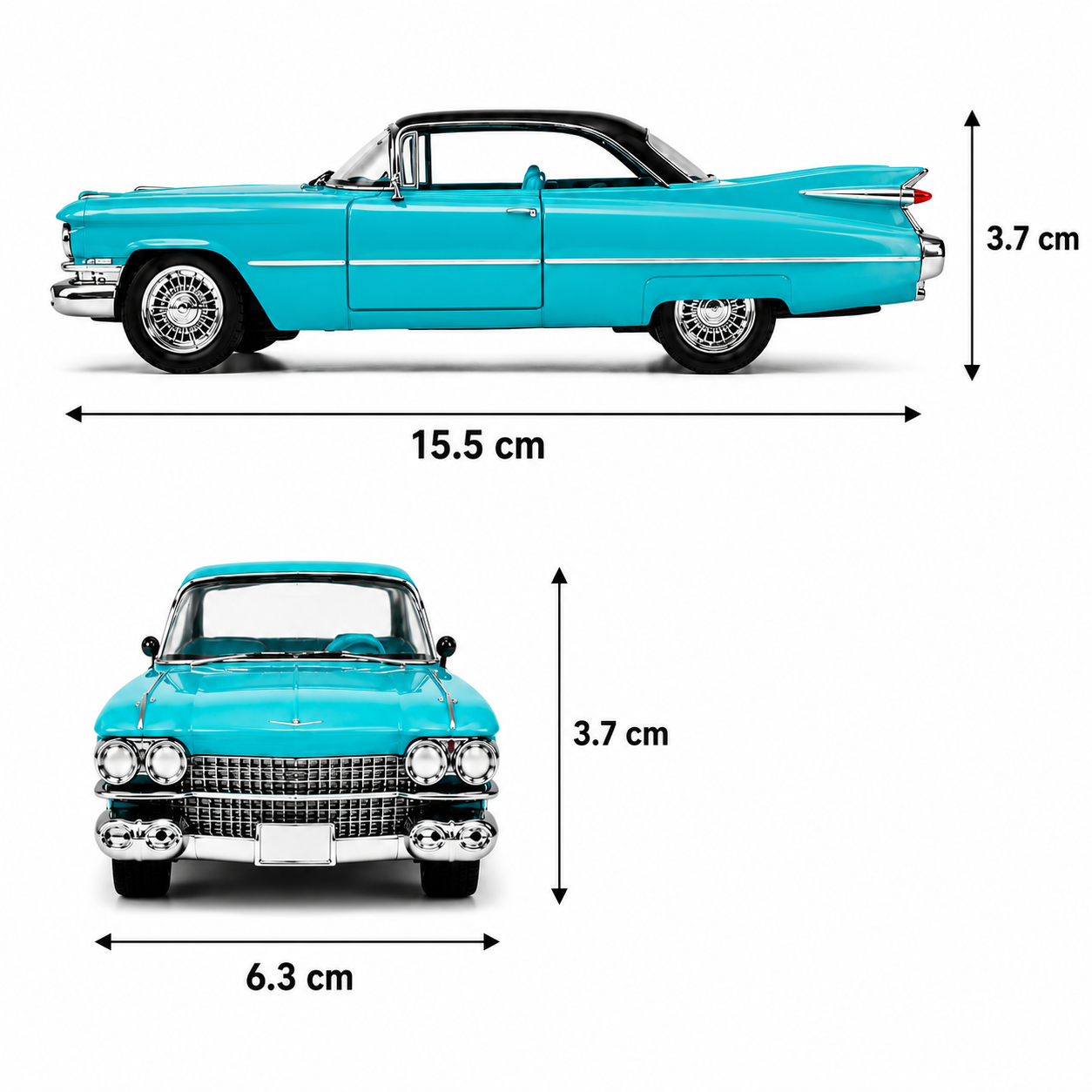 1:32 Die-Cast Classic Vintage Car