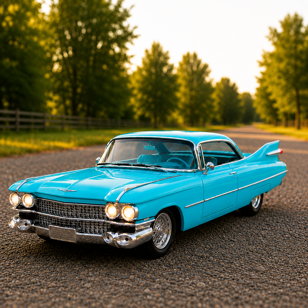1:32 Die-Cast Classic Vintage Car