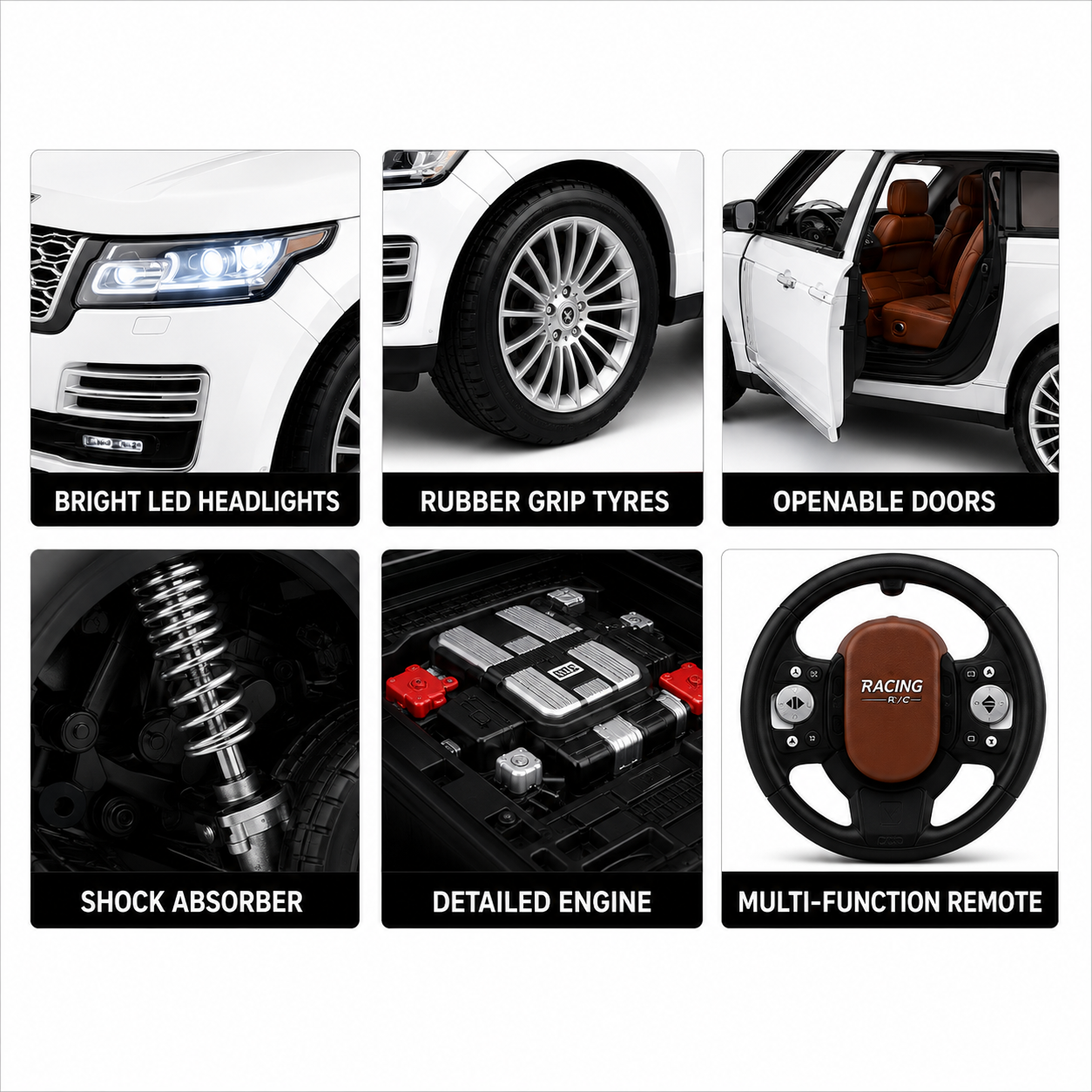 1:18 Die-Cast Range Rover SUV