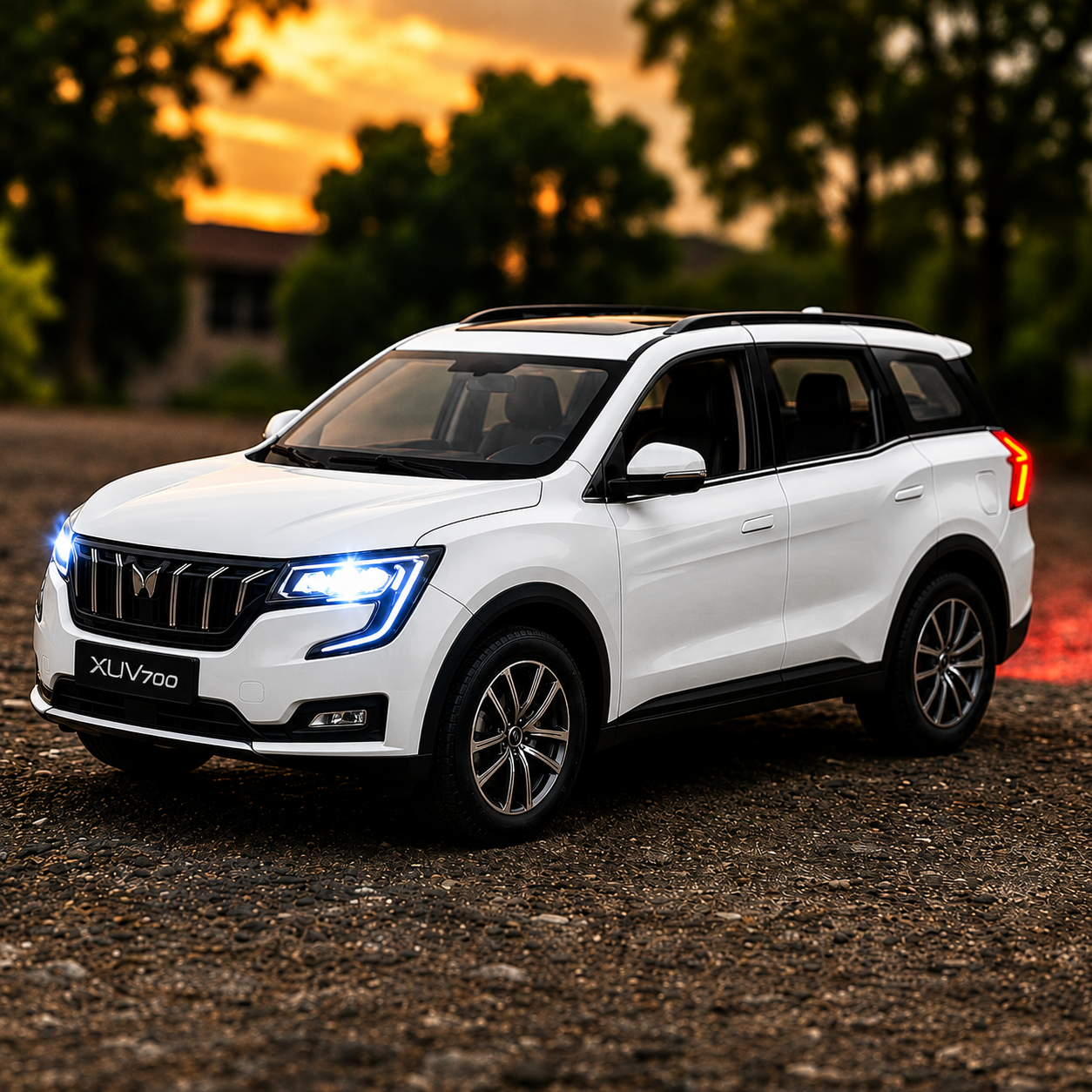 XUV700 1:32 Die-Cast Alloy Model Car
