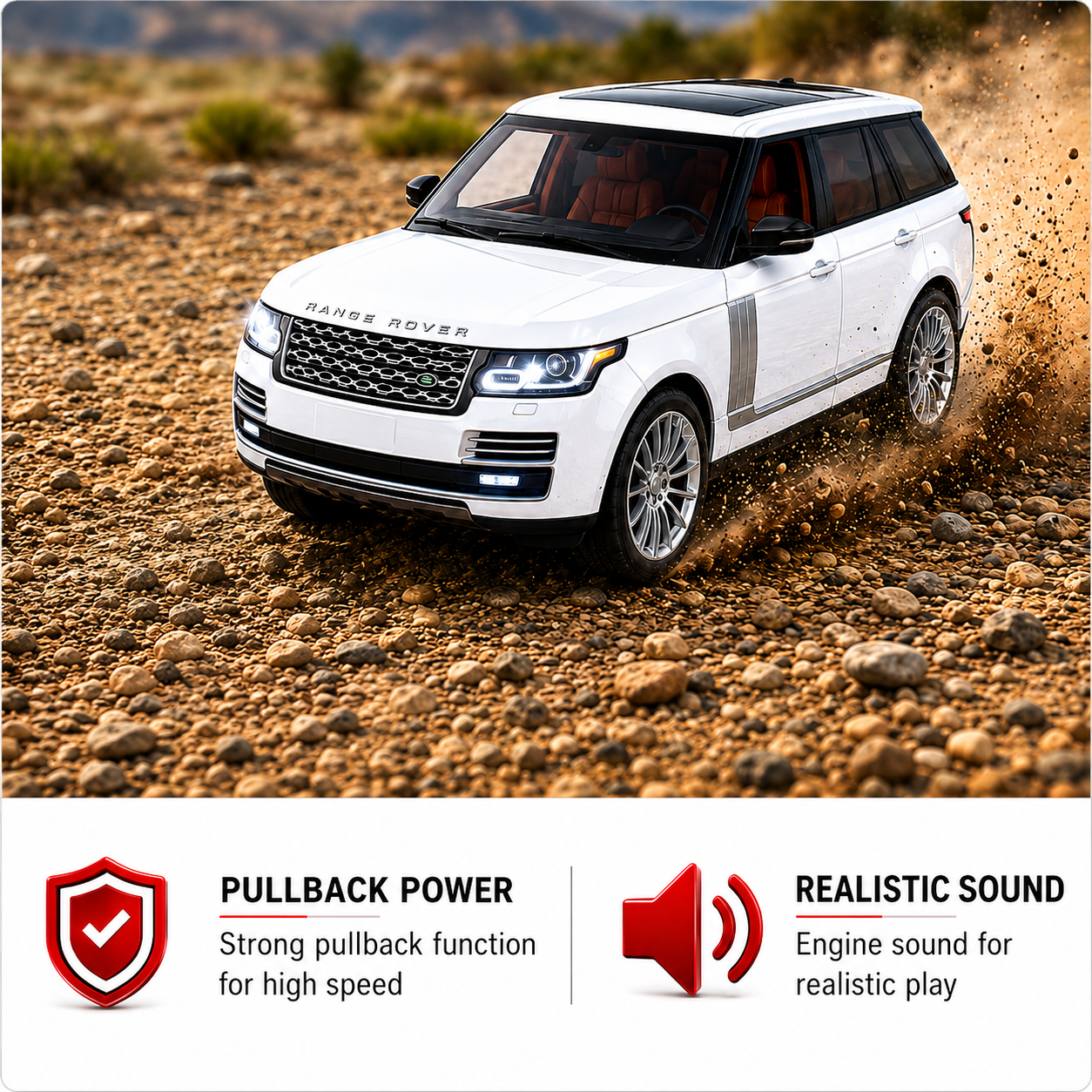 1:18 Die-Cast Range Rover SUV