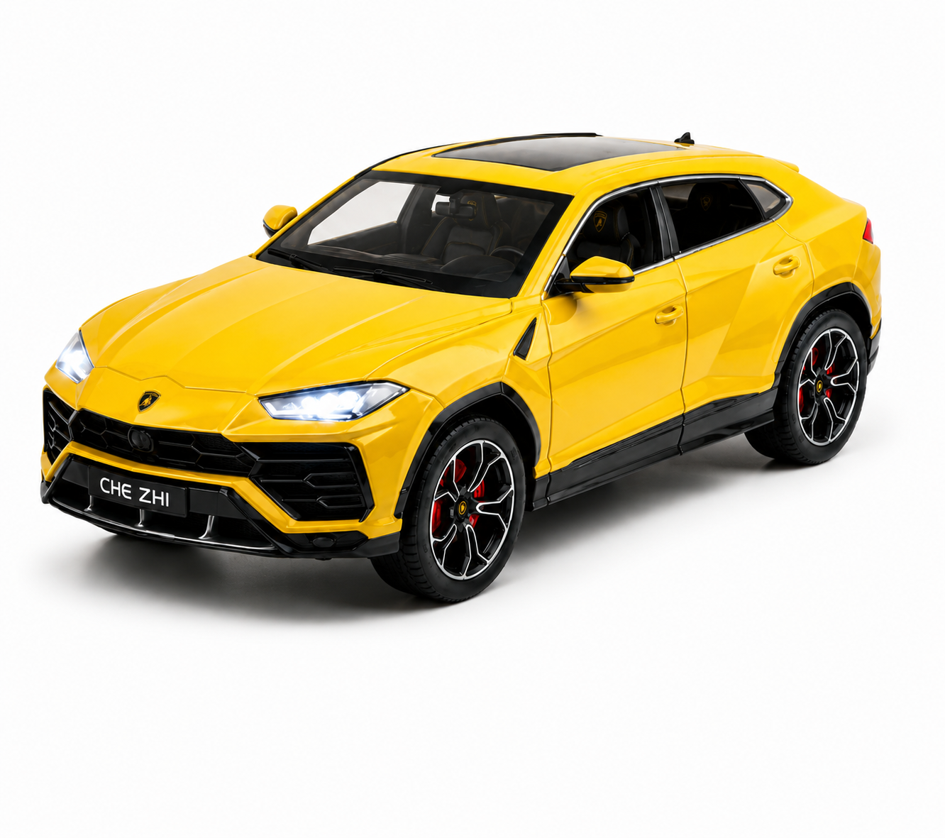 Die-Cast SUV Model Car with Sound & Light