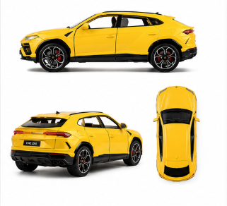 Die-Cast SUV Model Car with Sound & Light
